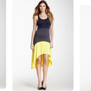 Go Couture colorblock tank dress sz S EUC